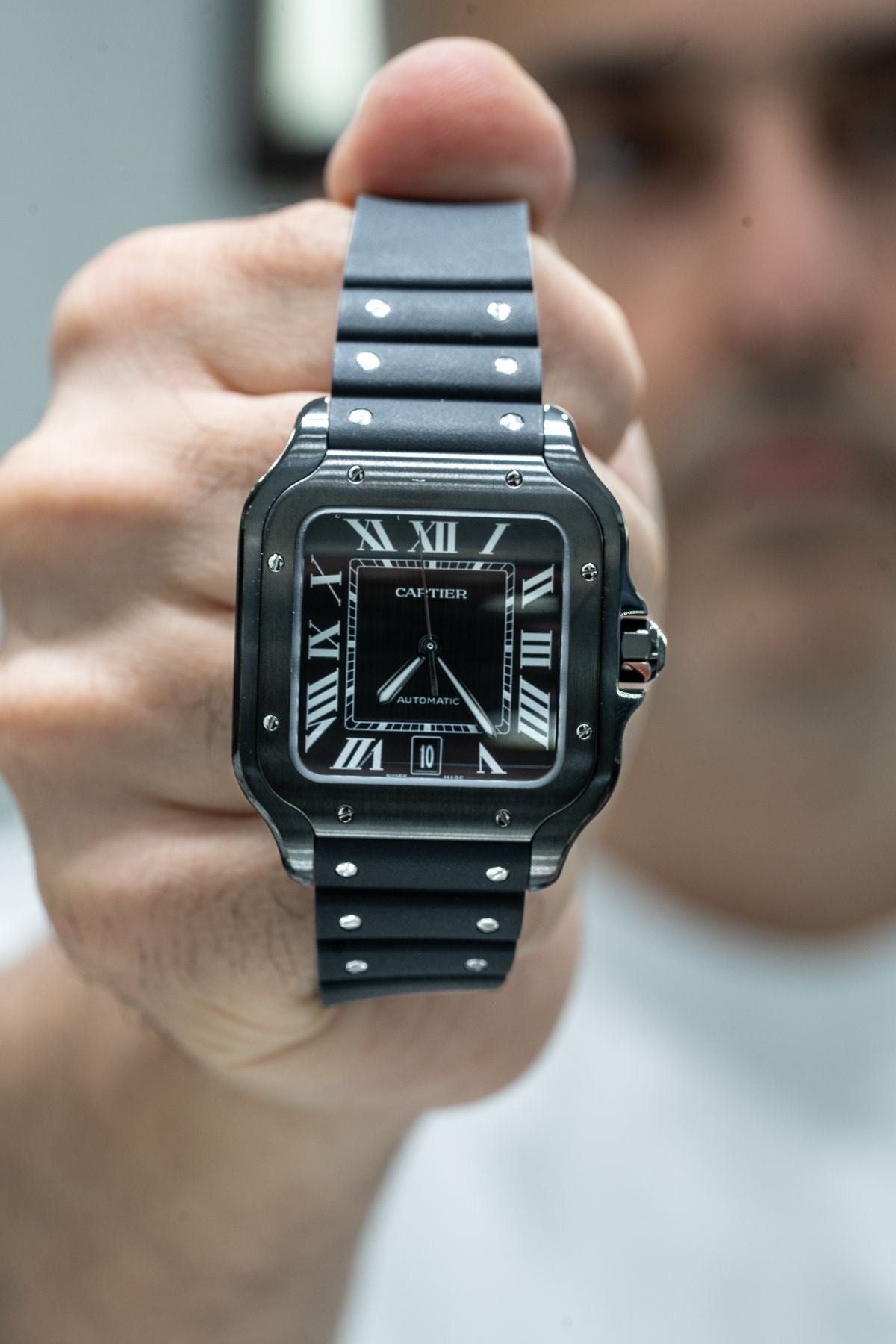 Cartier Santos Full Black