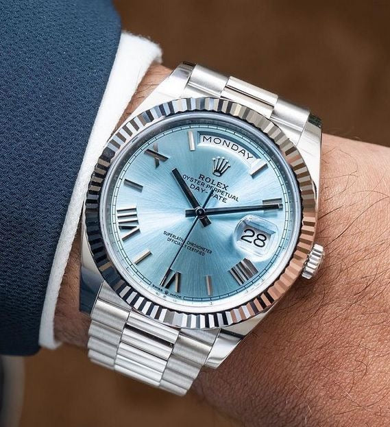 Rolex Day Date blue 40 mm