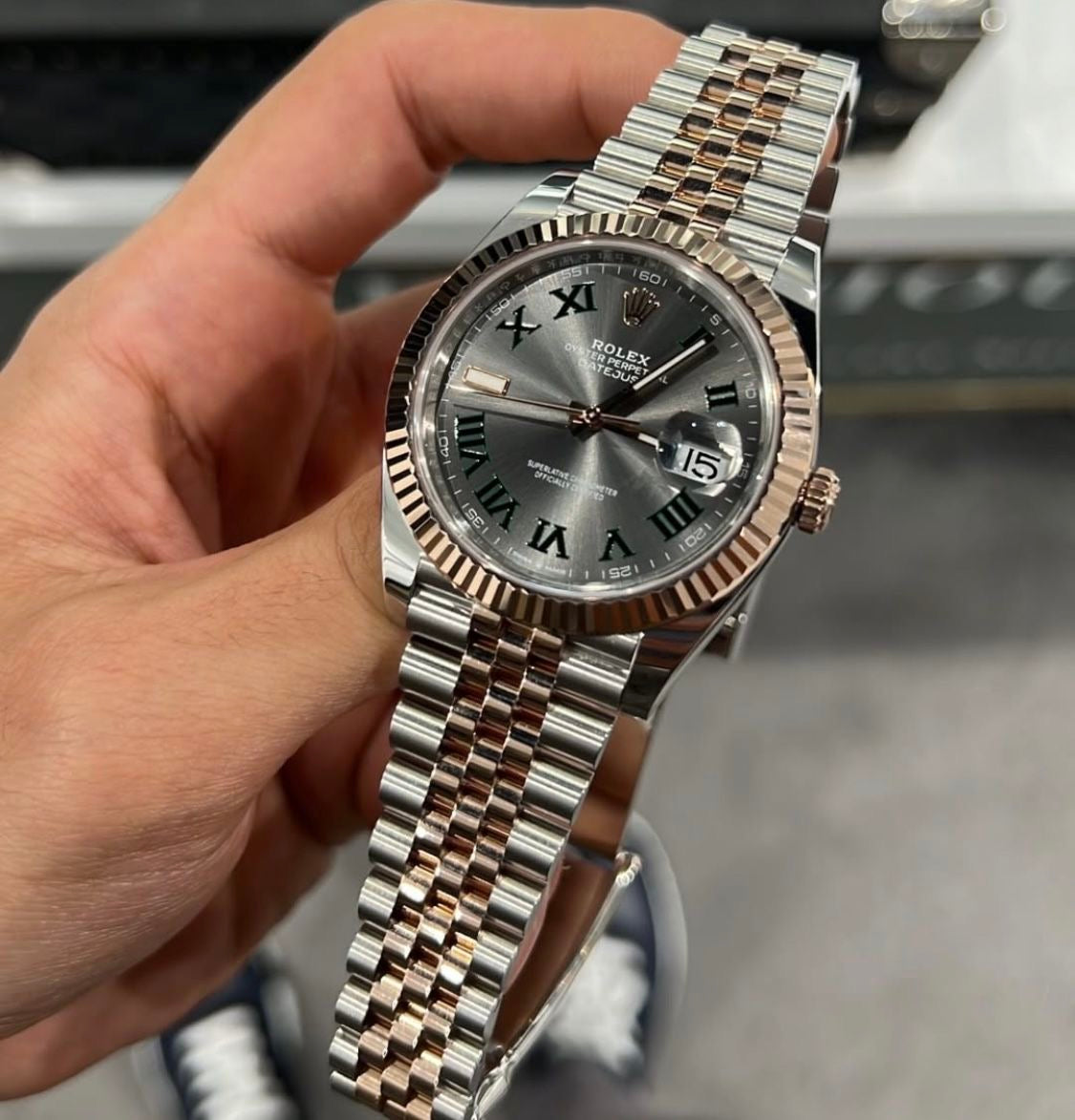 Rolex datejust wimbledon 36 mm/41 mm
