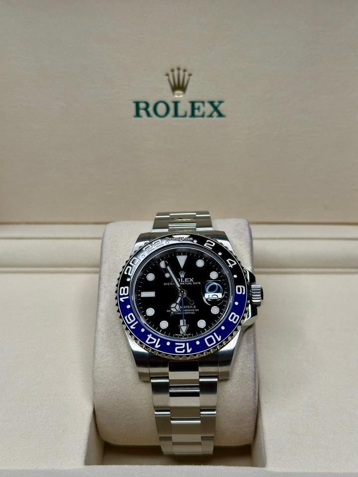 GMT Master II Batman 116710BLNR