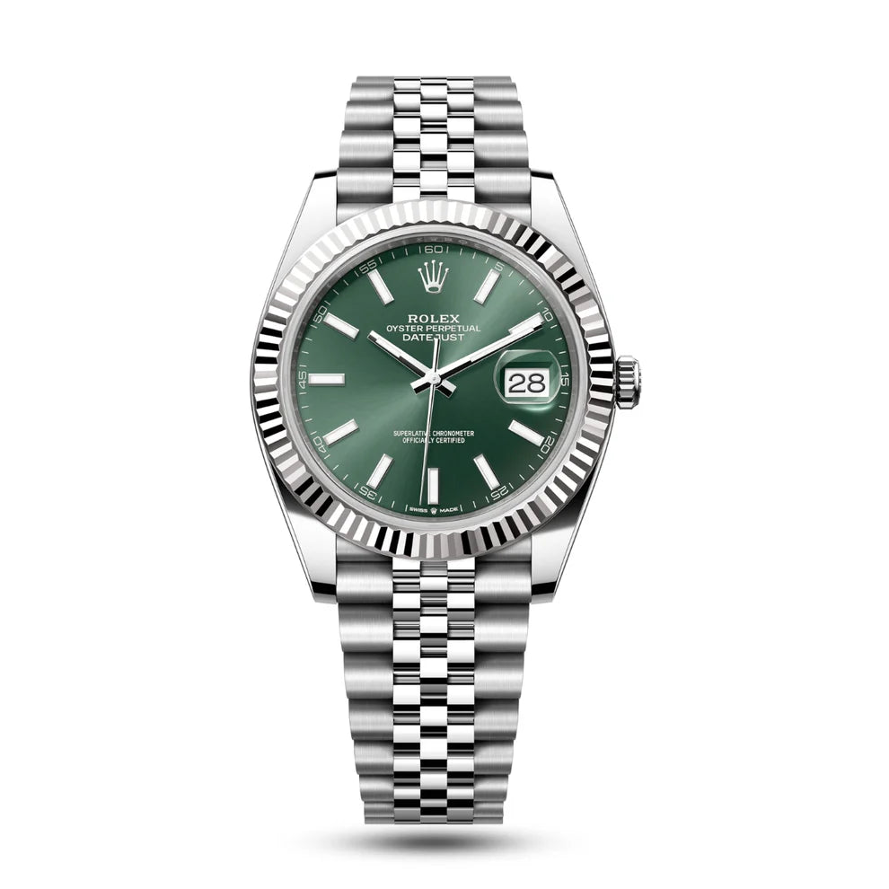 datejust fond vert  36 mm / 41mm
