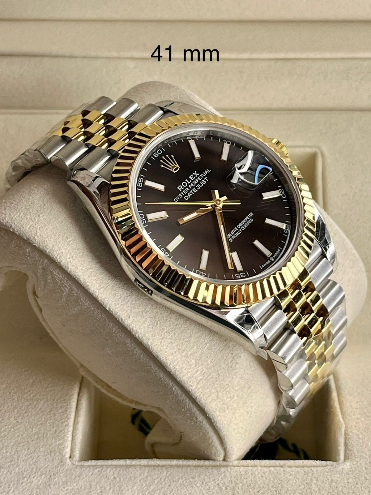 RX Datejust 126333-0014 Fond Noir Jubilée 41 mm