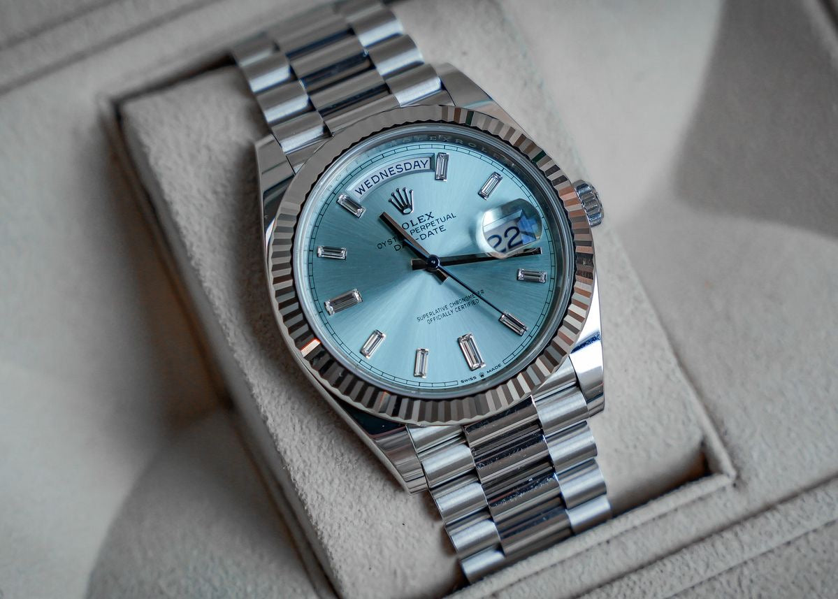 Rolex Day Date blue 40 mm