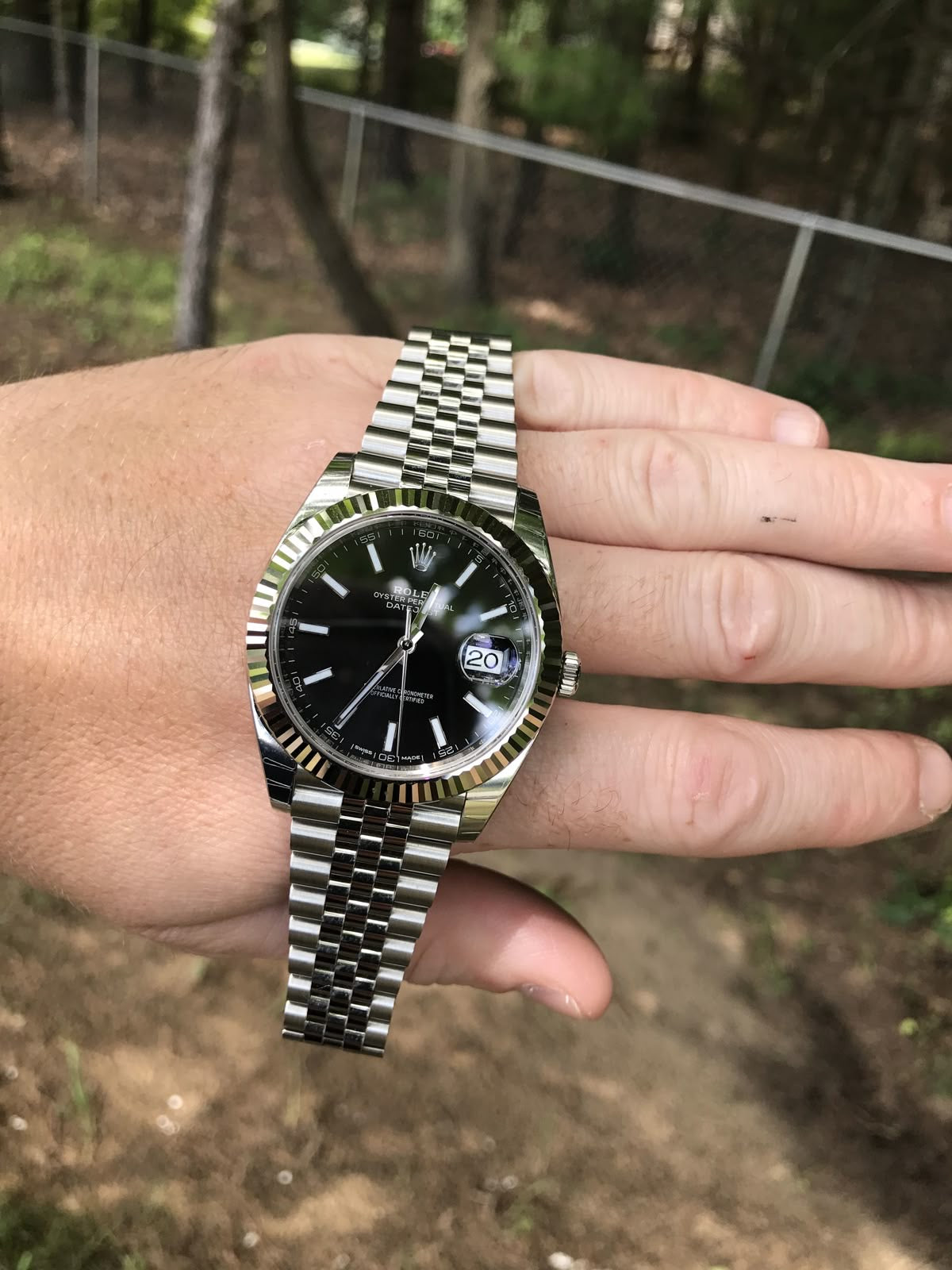 Montre Datejust 41 Noir Jubilé Pour Homme
