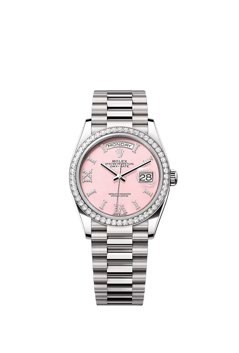 Pink opal Rolex Day date 128239