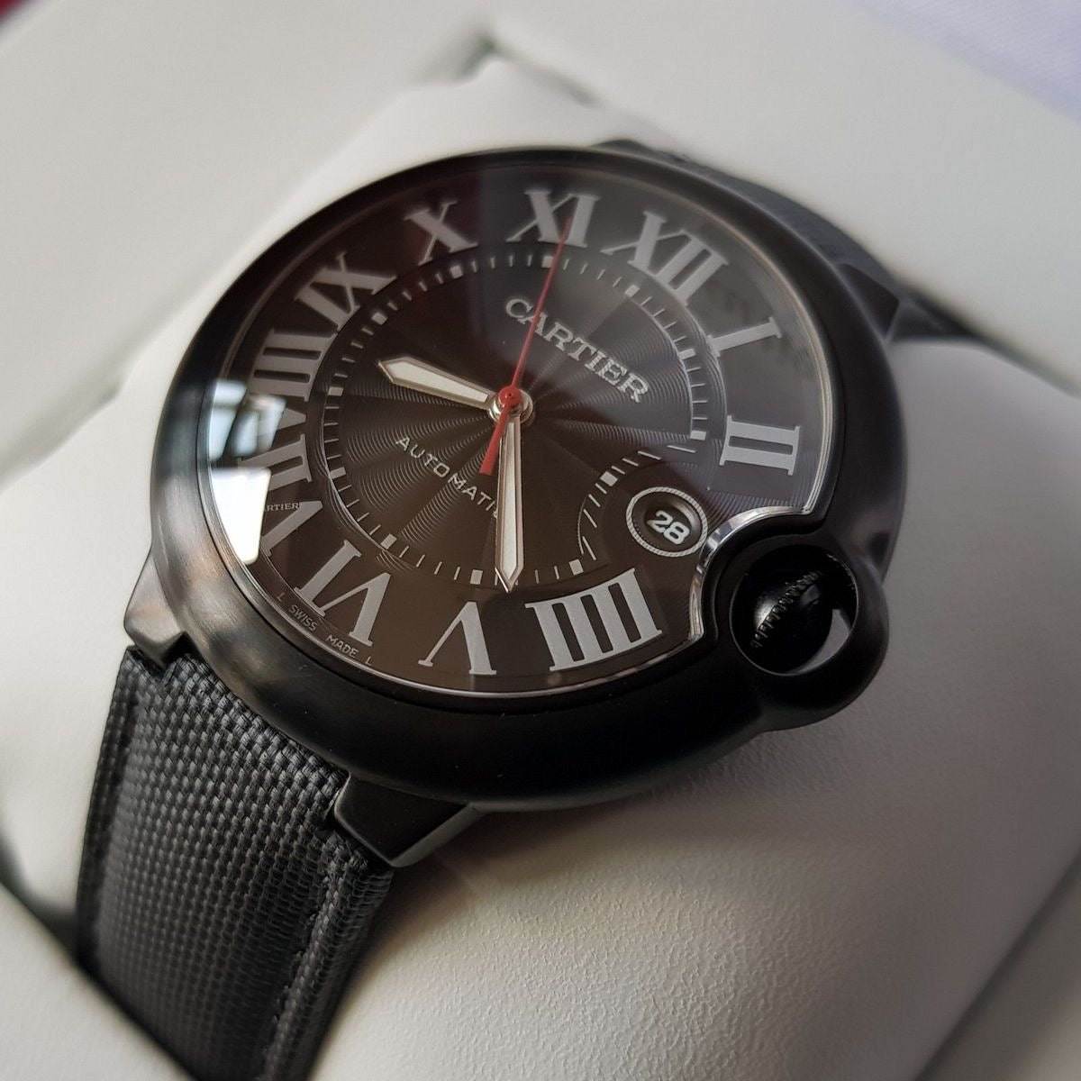 Montre Ballon Bleu de Cartier Carbone