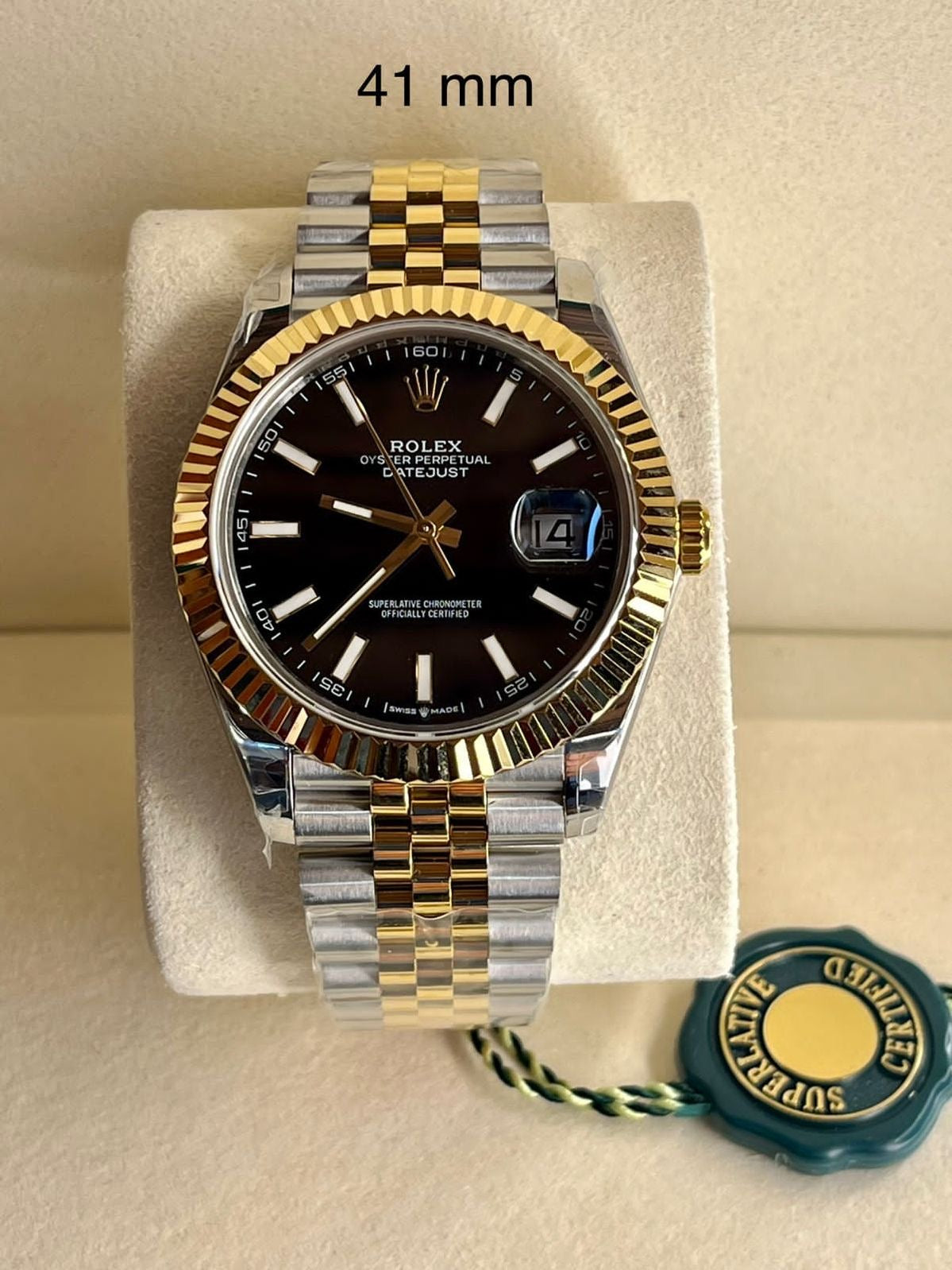 RX Datejust 126333-0014 Fond Noir Jubilée 41 mm