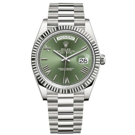 Rolex Day Date 40 Vert Pour Homme