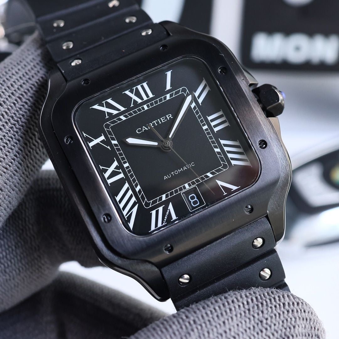 Cartier Santos Full Black
