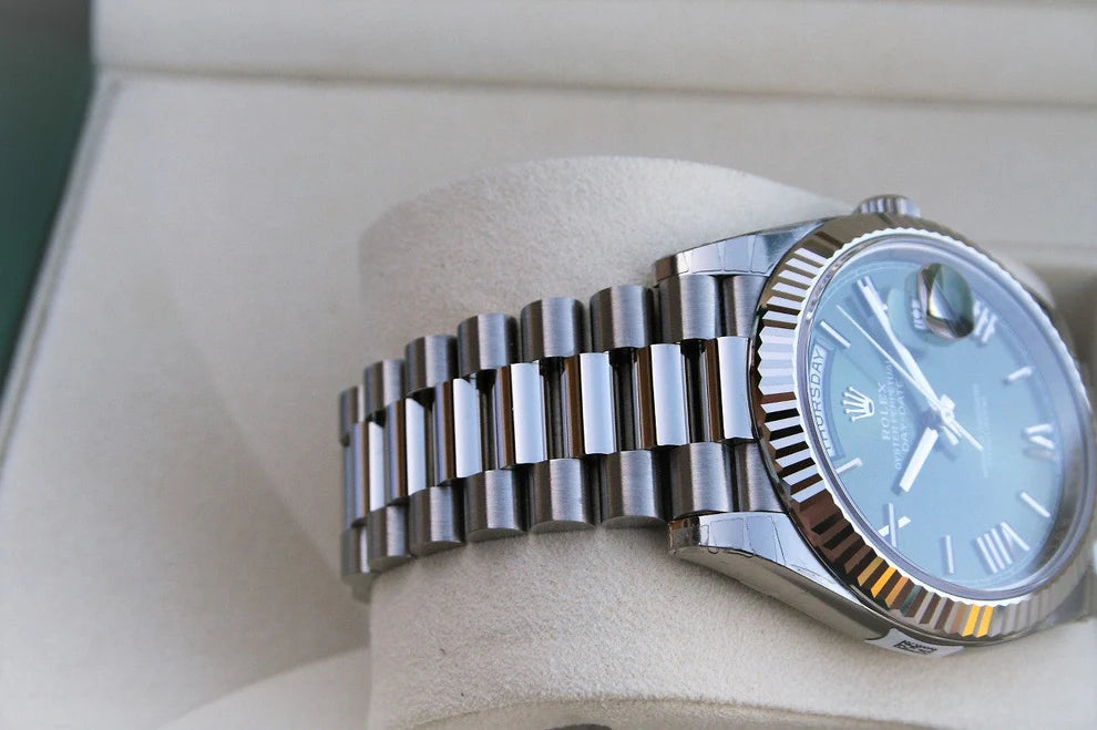 Rolex Day Date 40 Vert Pour Homme