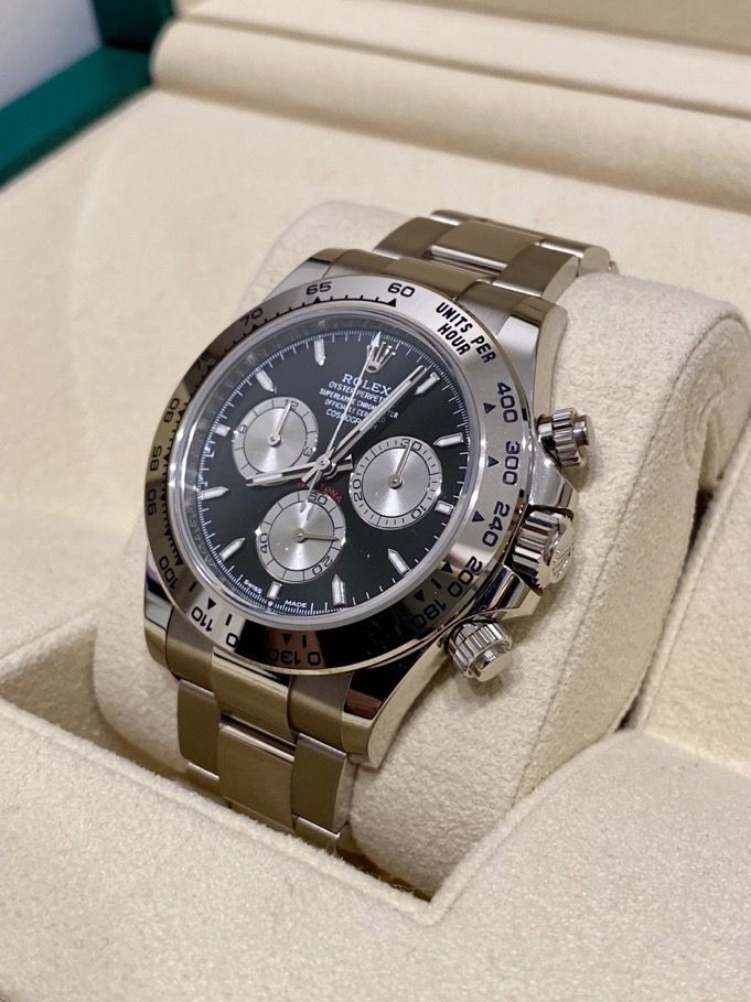 Rolex Daytona White Gold Lemans