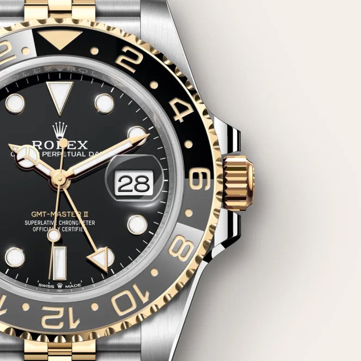 Rolex GMT-Master II Oyster, 40 mm, Oystersteel and yellow gold