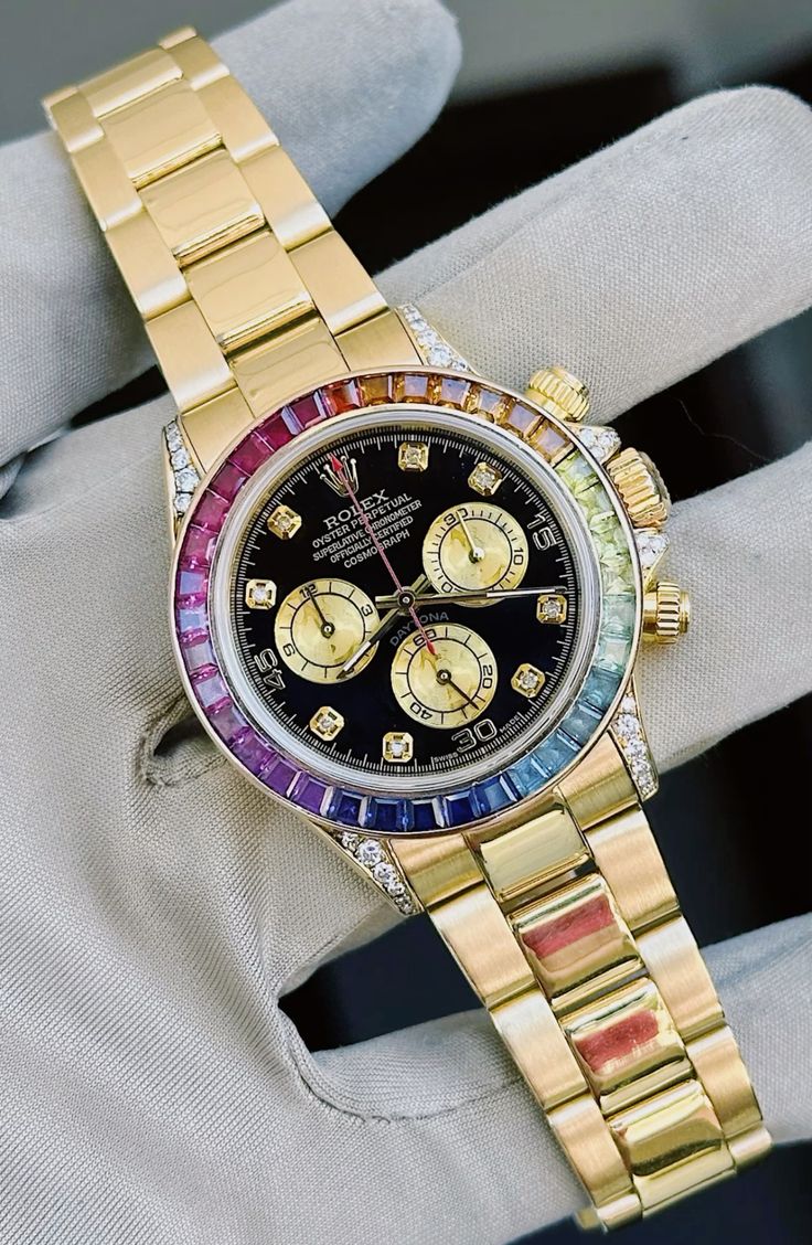 Rolex Daytona Rainbow GOLD