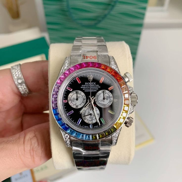Rolex Daytona Rainbow Gris