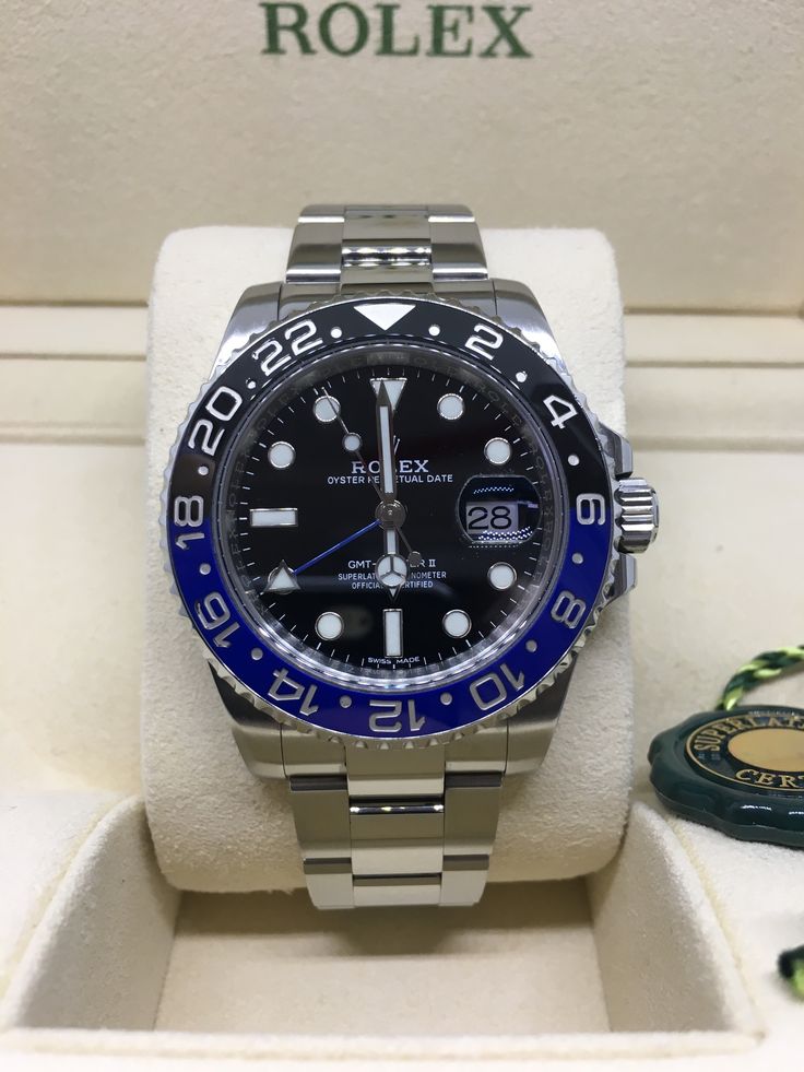 Rolex GMT II Oyster Batman