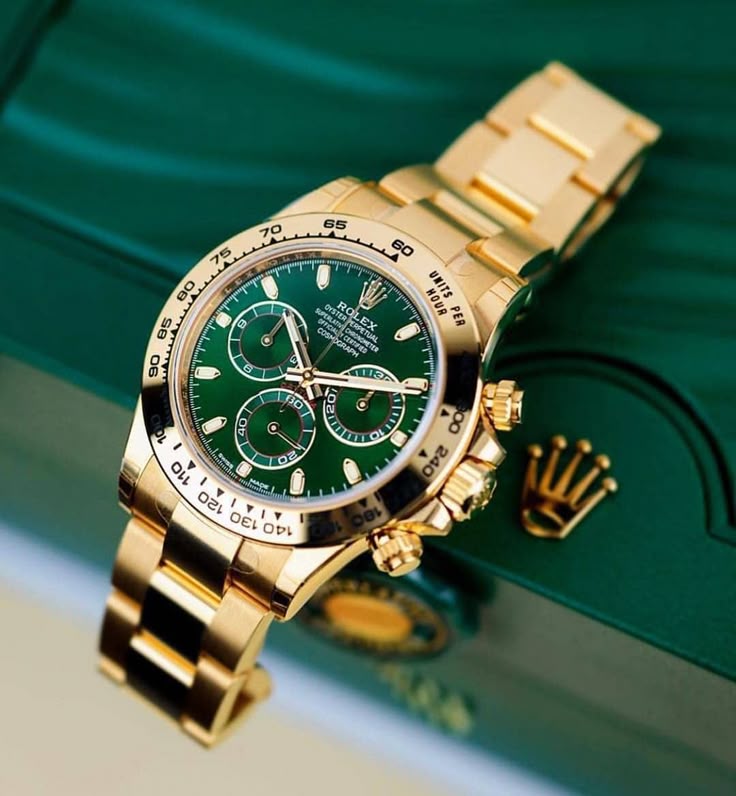 Montre Homme Daytona Cosmographe Fond Vert