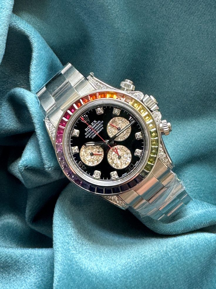Rolex Daytona Rainbow Gris