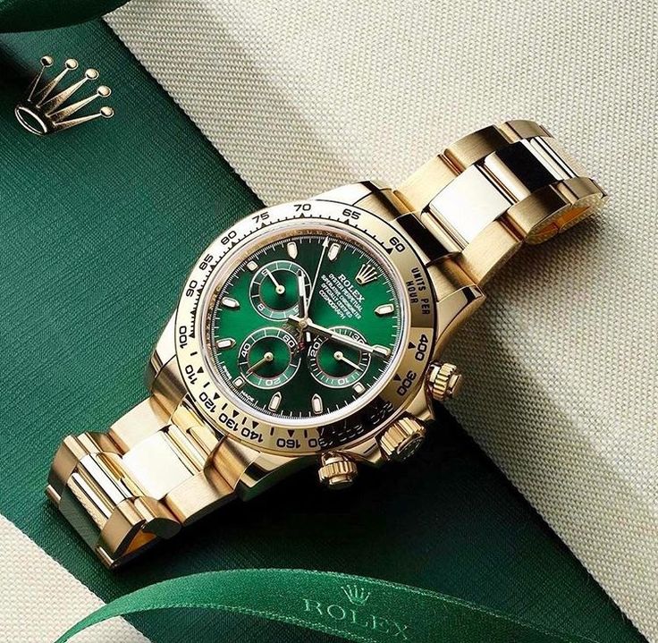 Montre Homme Daytona Cosmographe Fond Vert