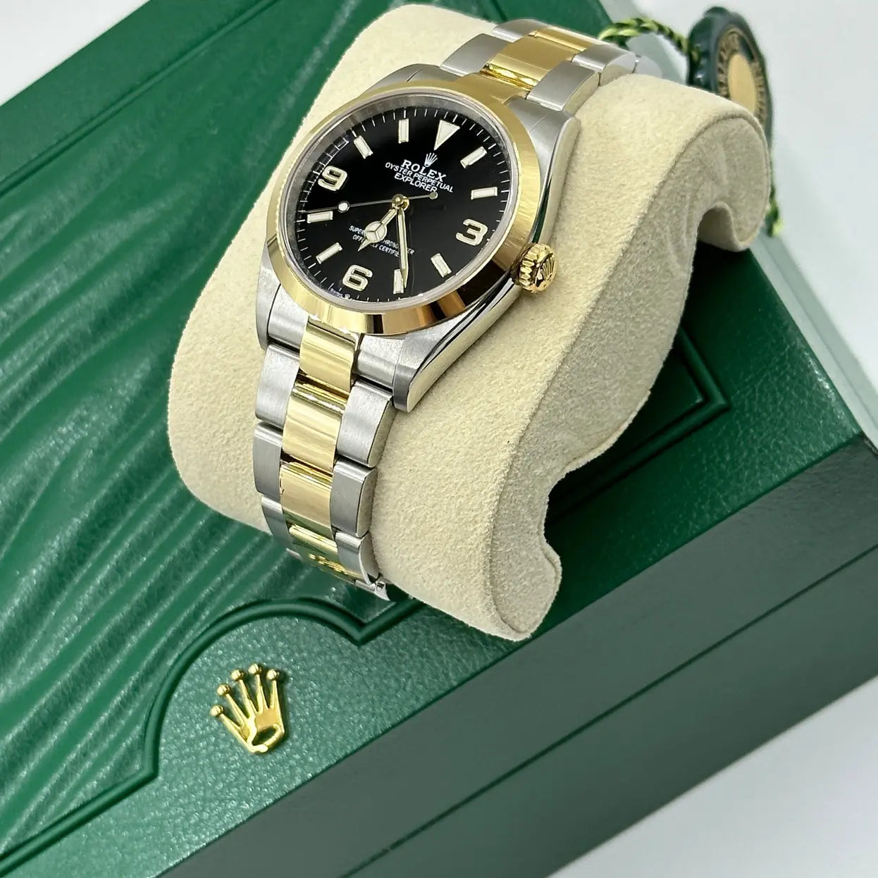 Explorer 1 36 mm Fond Noir