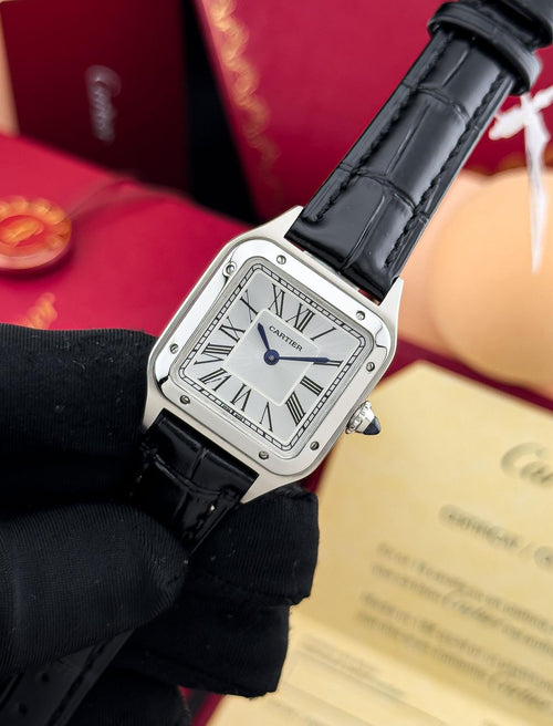 Cartier dumont bracelet cuir