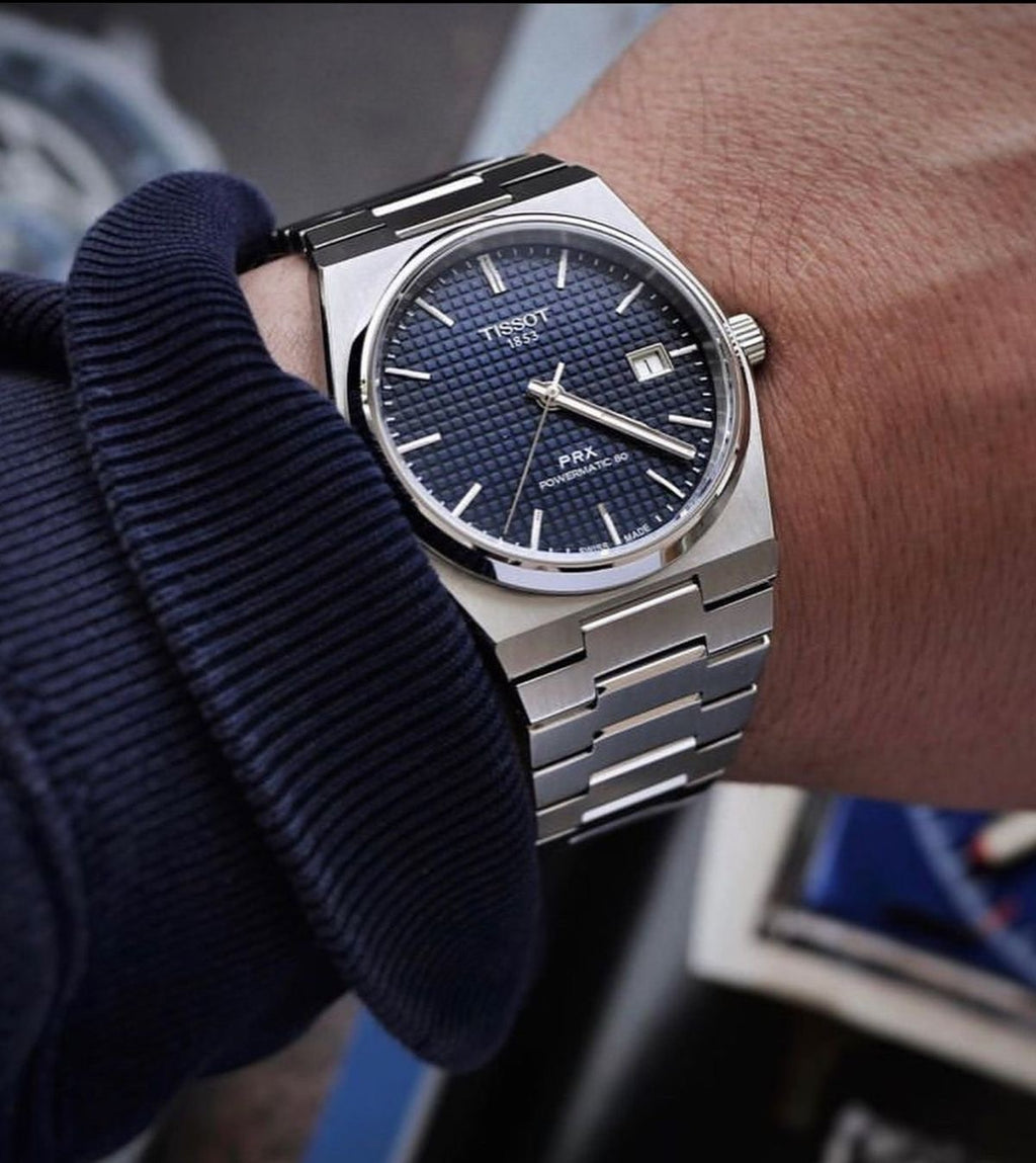 TISSOT PRX POWERMATIC 80 Blue