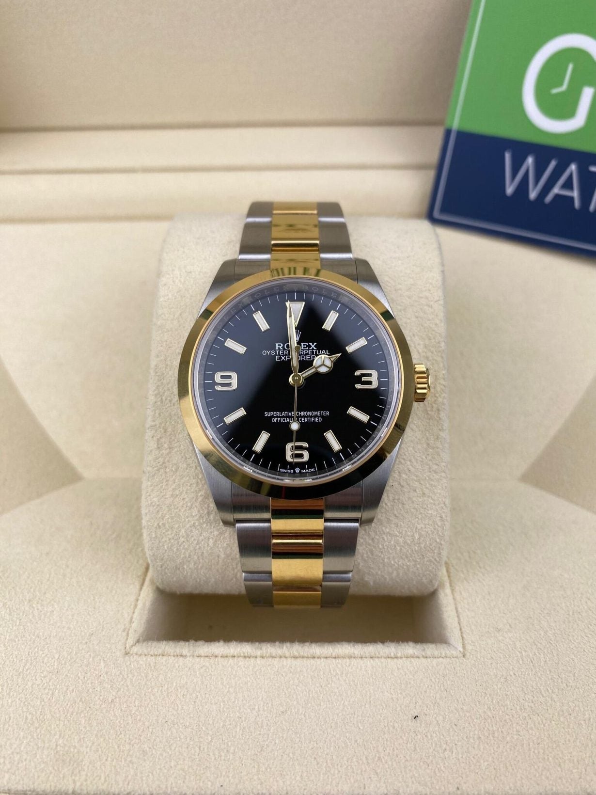 Explorer 1 36 mm Fond Noir