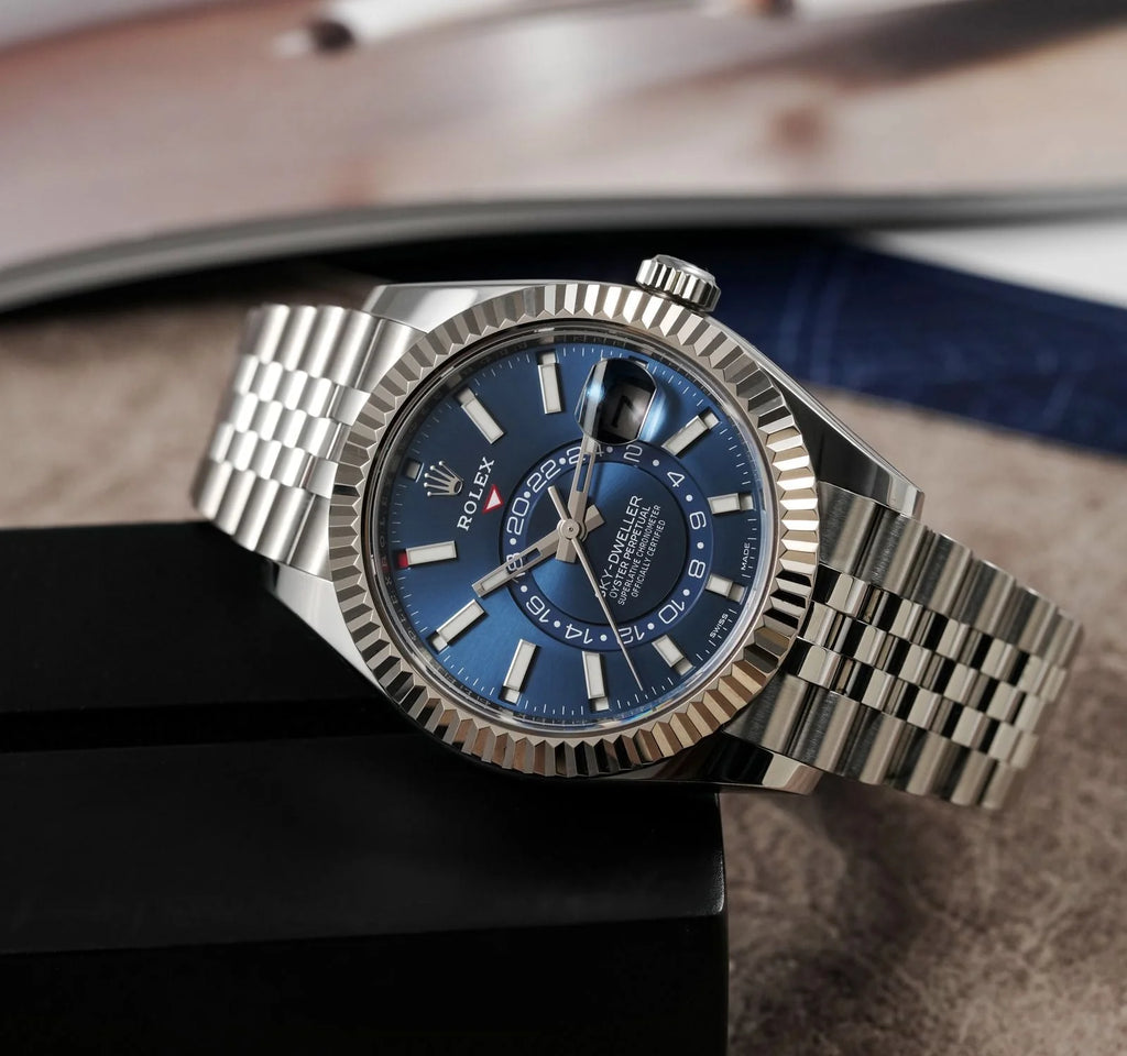 Rolex Sky Dweller Bleu