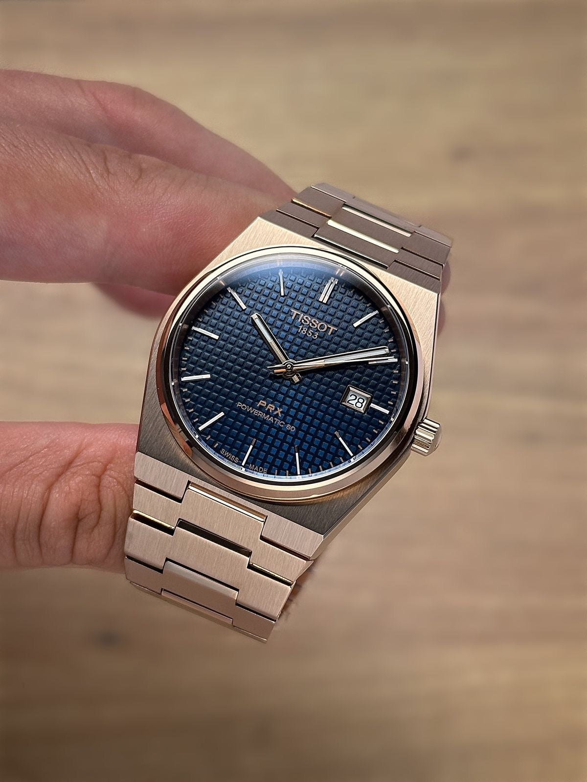 TISSOT PRX POWERMATIC 80 Blue