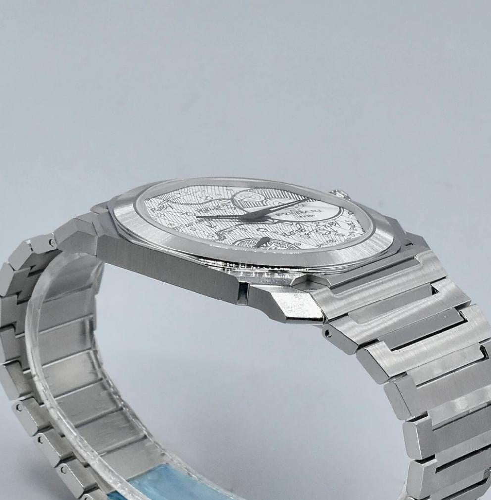 Bulgari Octo Finissimo Montre Balnc