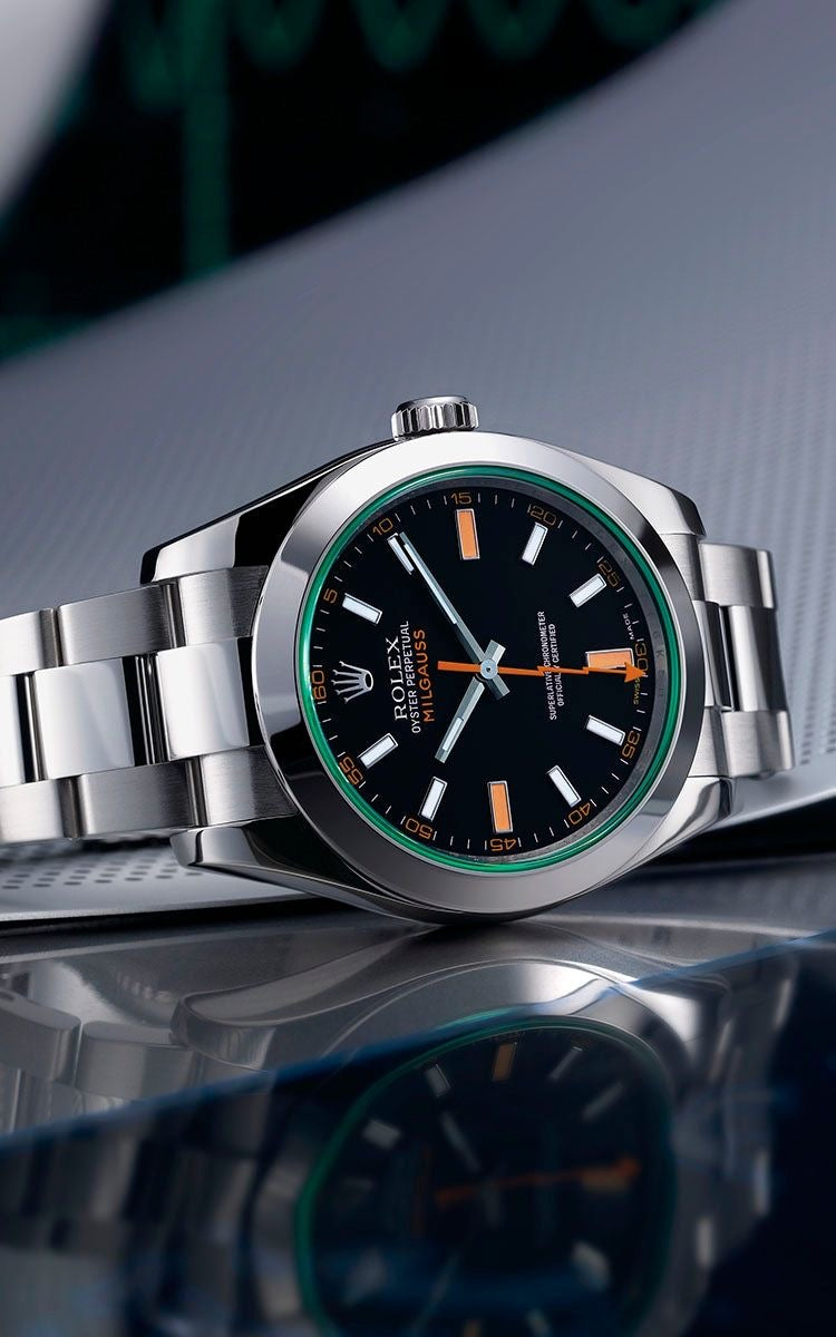 Milgauss Fond Noir Montre Homme