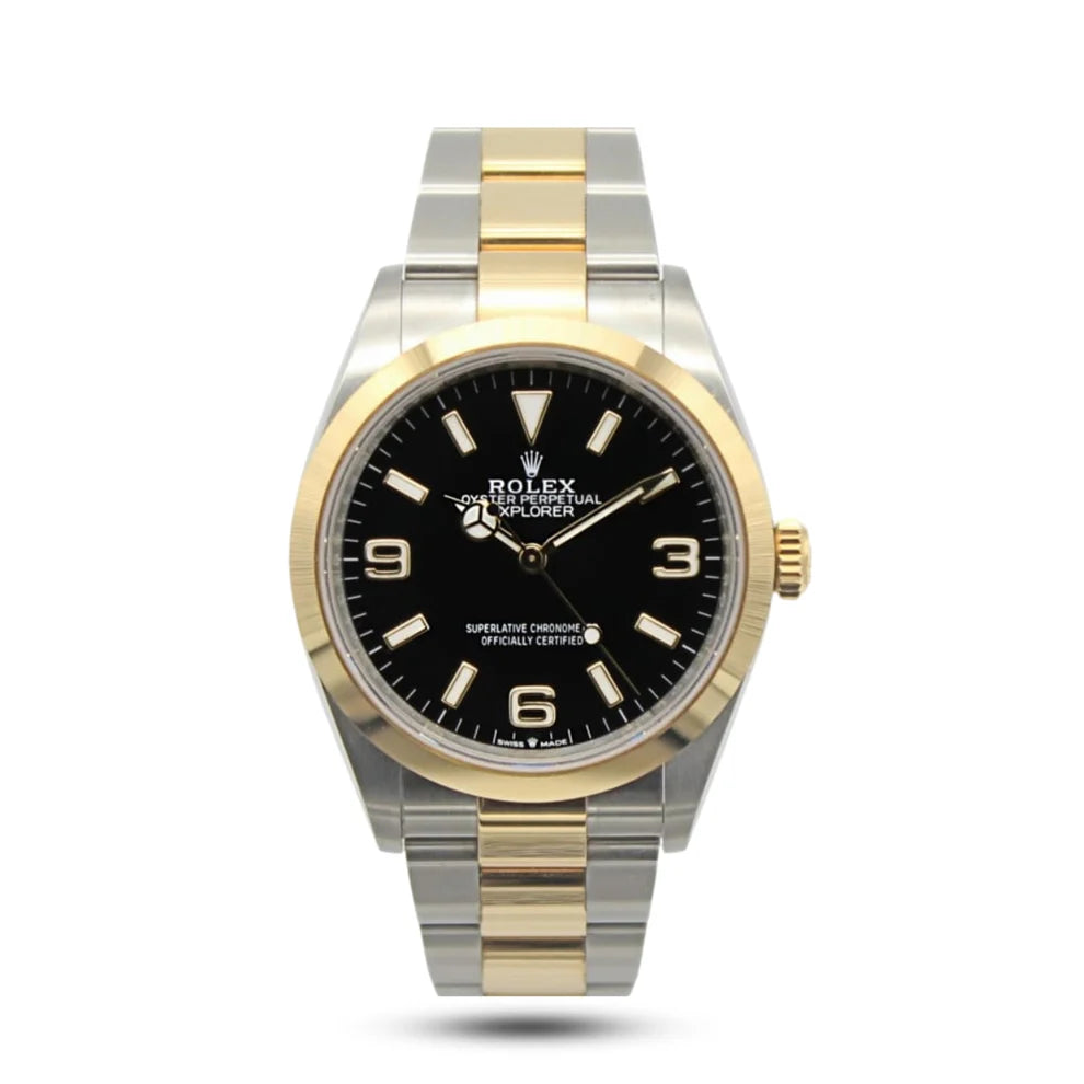 Explorer 1 36 mm Fond Noir