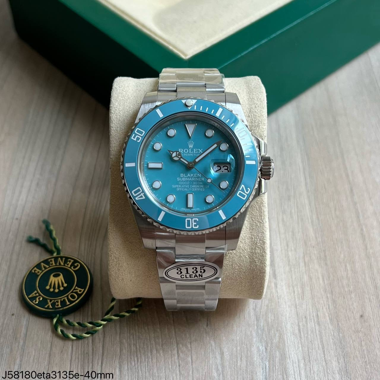 Rolex Blaken Submariner Blue