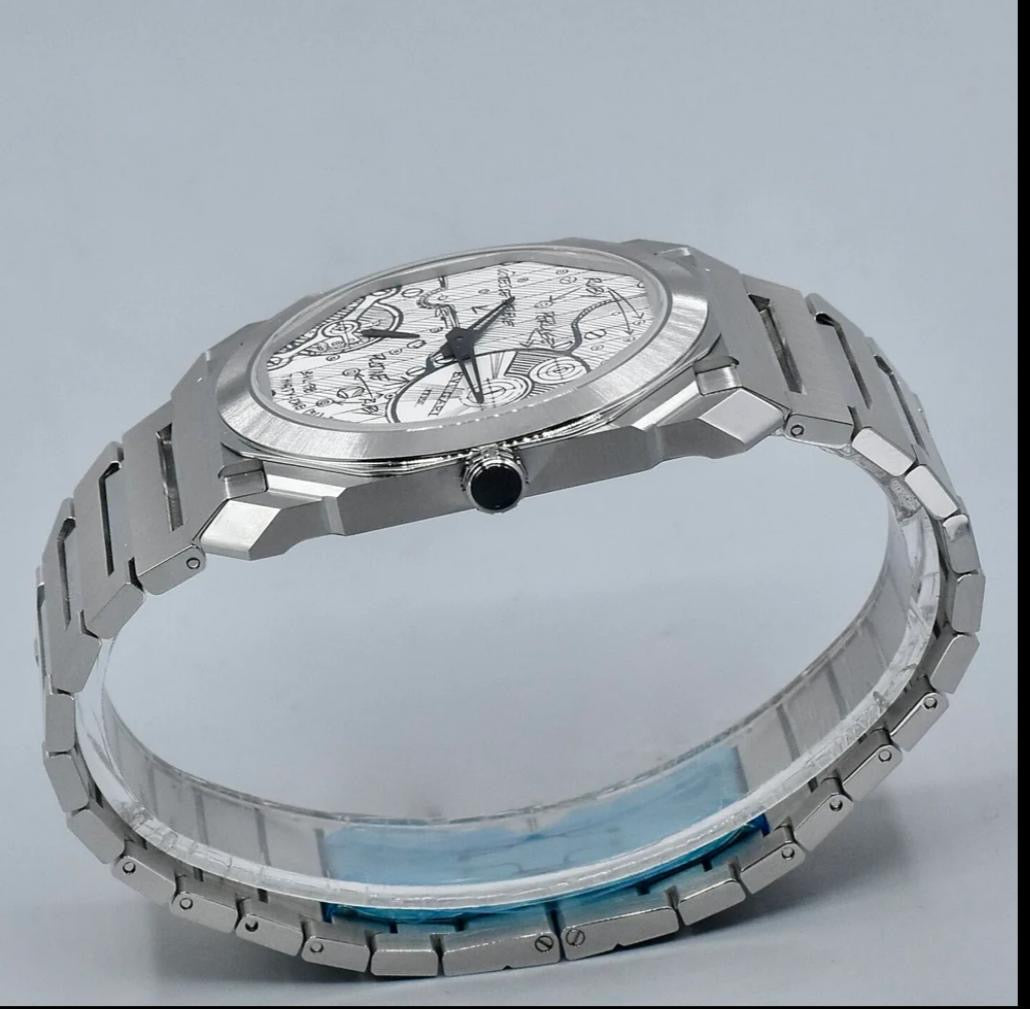 Bulgari Octo Finissimo Montre Balnc