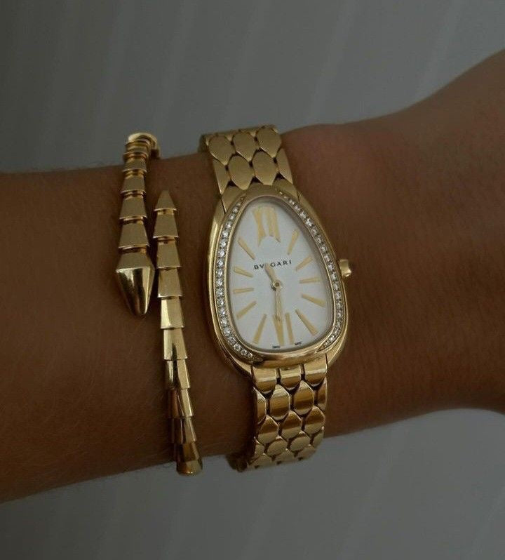 Bvlgari Serpenti Seduttori Montre Gold