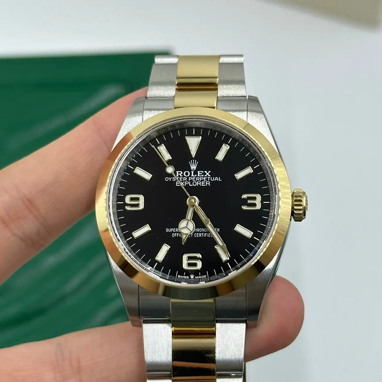 Explorer 1 36 mm Fond Noir