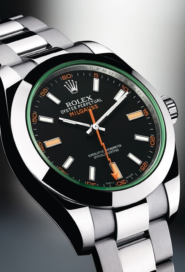 Milgauss Fond Noir Montre Homme