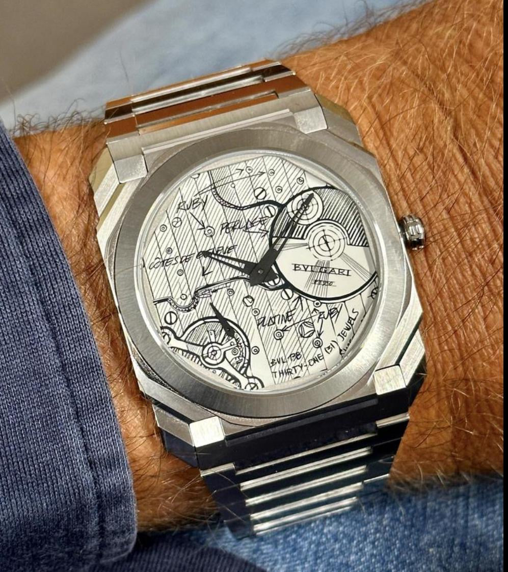 Bulgari Octo Finissimo Montre Balnc