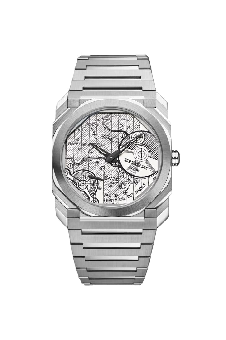 Bulgari Octo Finissimo Montre Balnc