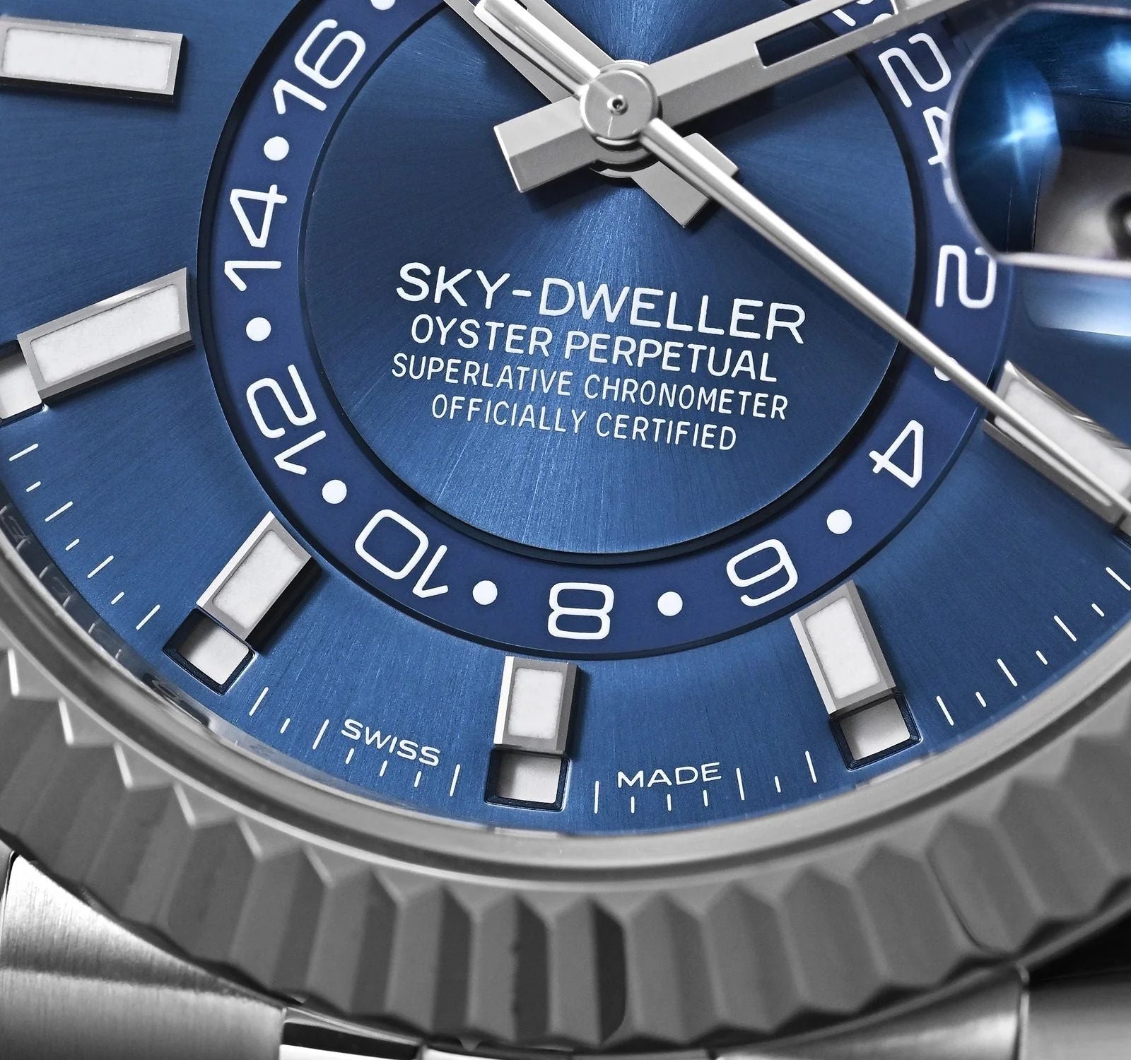 Rolex Sky Dweller Bleu