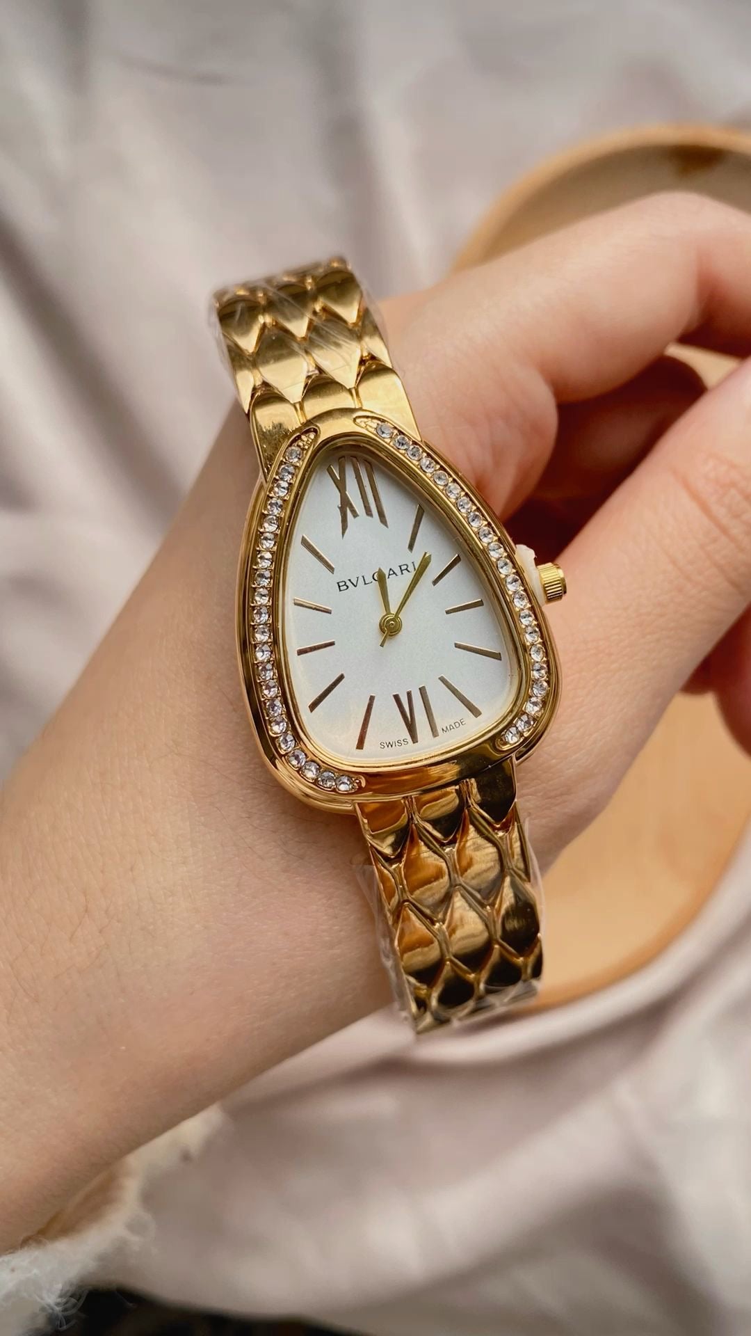 Bvlgari Serpenti Seduttori Montre Gold