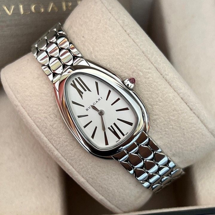 Montre Bvlgari Seduttori Argenté