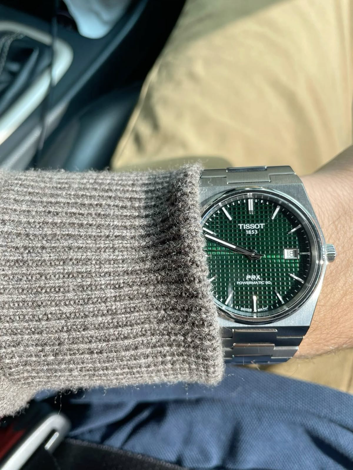 TISSOT PRX POWERMATIC 80 vert