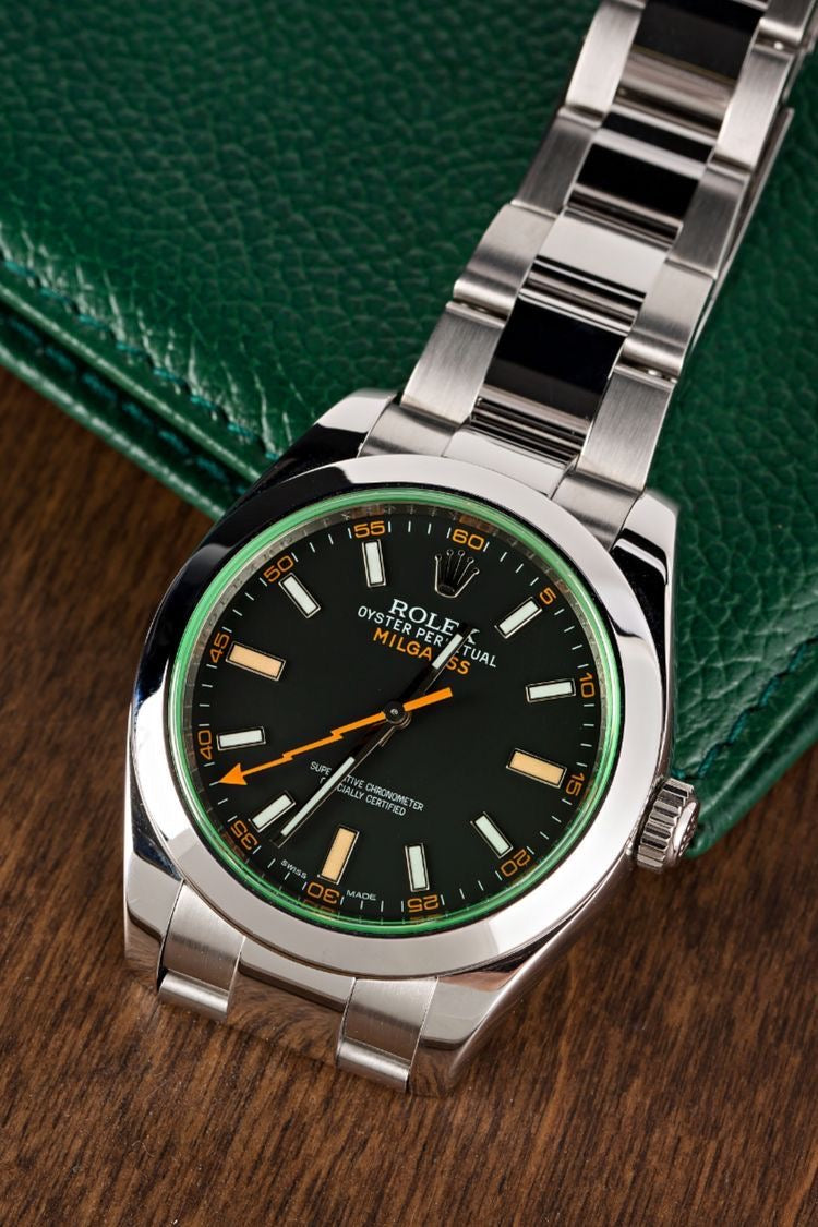 Milgauss Fond Noir Montre Homme