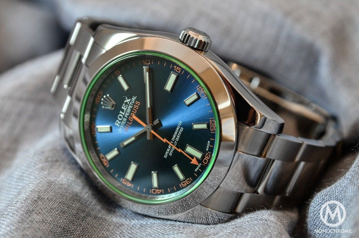 Milgauss Fond Bleu 116400GV