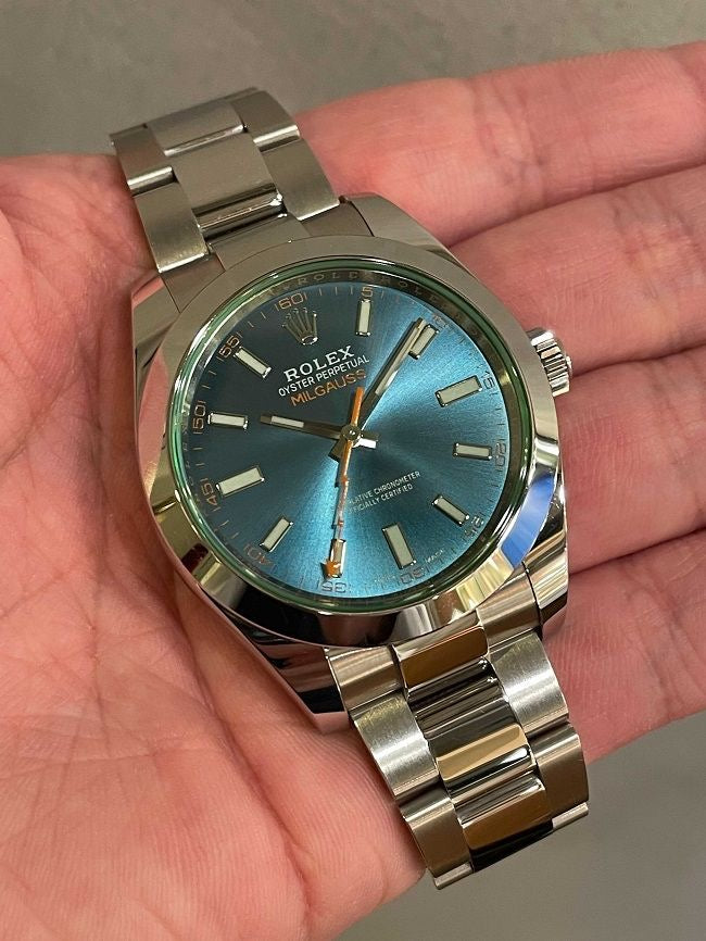 Milgauss Fond Bleu 116400GV