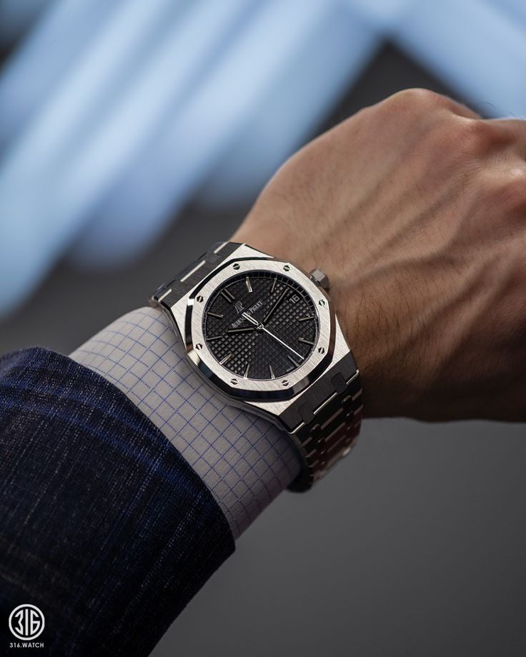 Audemars Royal Oak Fond Noir 41mm Homme